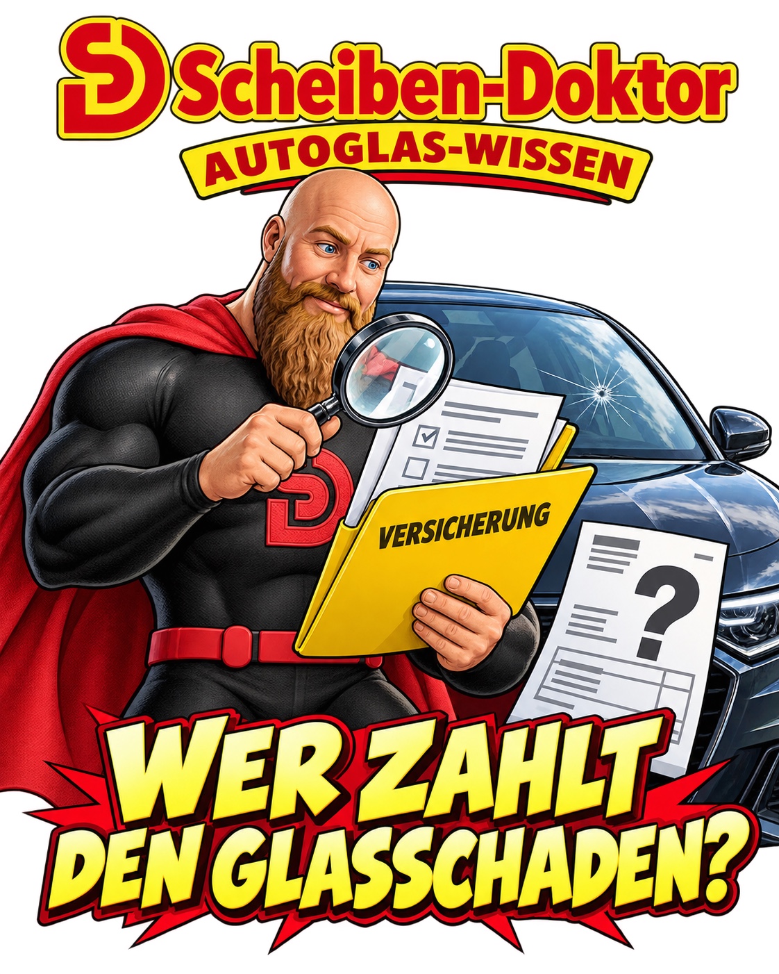 Glasschaden und Versicherung: Wer bezahlt Reparatur und Wechsel?